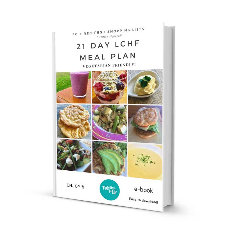Low Carb Vegetarian Meal Plan | Ebook | Nutrition For Life Healthcare
